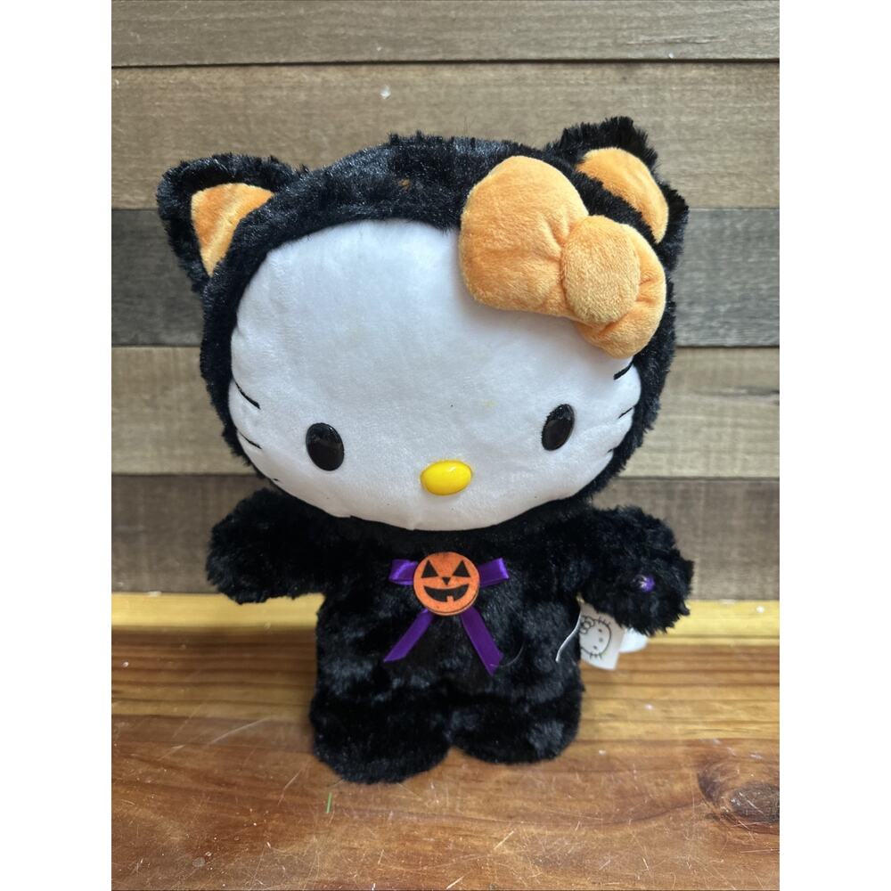 Gemmy Hello Kitty Halloween Side Steppers Black Cat